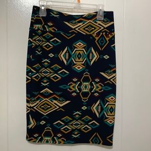 Mosaic Pencil skirt